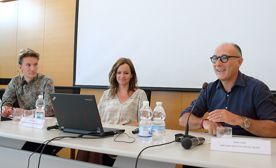Dennis Curtis Direttore Casa dei TreOci Venezia, presenta la mostra