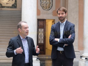 Bruno Racine e Matthieu Humery - Chronorama Palazzo Grassi Venezia -ph. rominagreggio